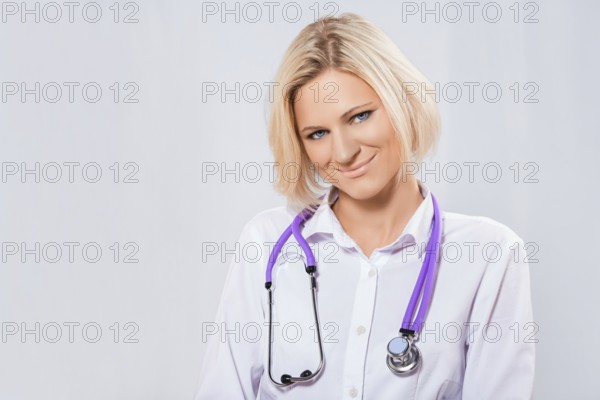 A doctor with stetoscope