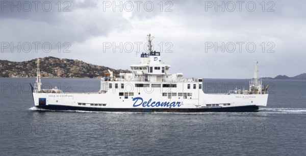 Ferryboat near La Maddalena, Sardinia, Italy