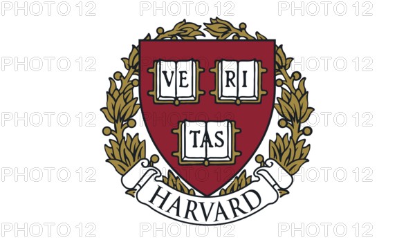 Harvard Crimson Logo 1971, American colleges ncaa, Old Logo from 1971