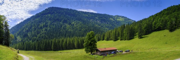 Bayr-Alm, Bayralm, Boareibl Alm near Kreuth, Upper Bavaria, Bavaria, Germany