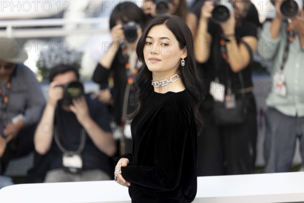 Cannes, France - 15.5.2024: Camilla Aiko during the photocall for A PALE VIEW OF HILLS at the 78th Cannes International Film Festival. The film festival will take place from 13 to 24 May 2025