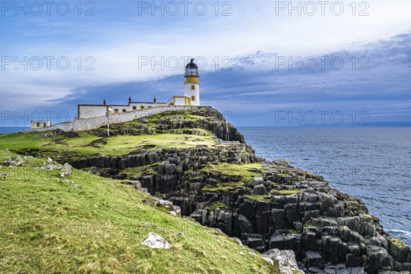 Neist Point Lighthouse, Isle of Skye, Scotland, UK