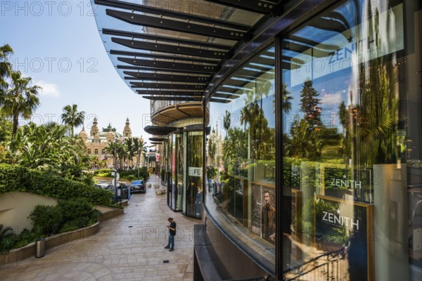 Luxury shops, Monte Carlo, Cote d'Azur, Monaco