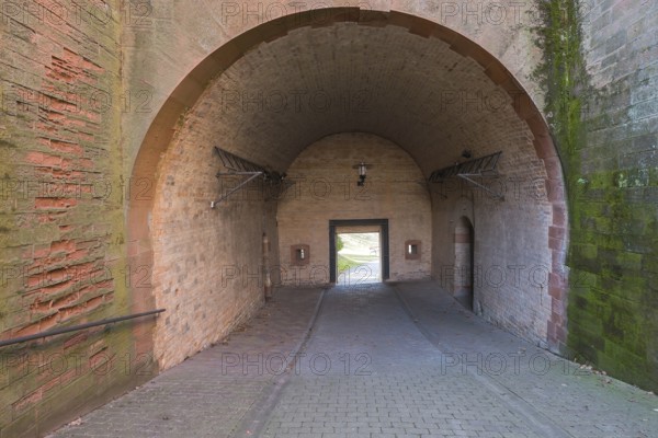 Germersheim Fortress, royal Bavarian fortress, Fronte Lamotte, Germersheim, Rhineland-Palatinate, Germany