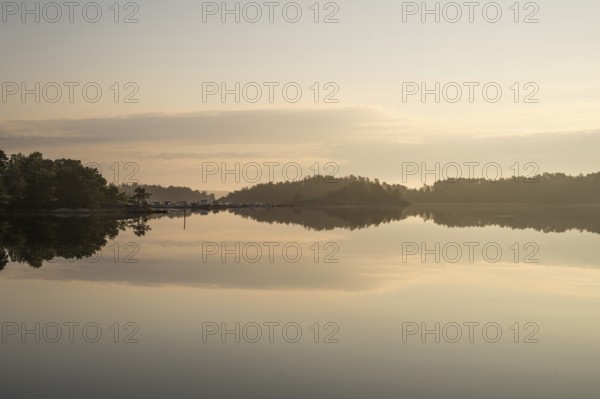 Morning atmosphere, Kasnäsintie, Falkö Fjord, Kasnäs, Hitis archipelago, archipelago south of Turku, Finland