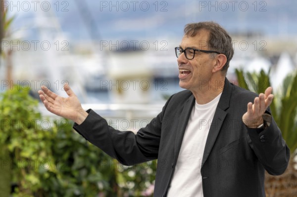 Cannes, France - 16.5.2024: Dominik Moll during the Photocall Dossier 137 Case 137 during the 78th Cannes International Film Festival. The film festival takes place from 13 to 24 May 2025