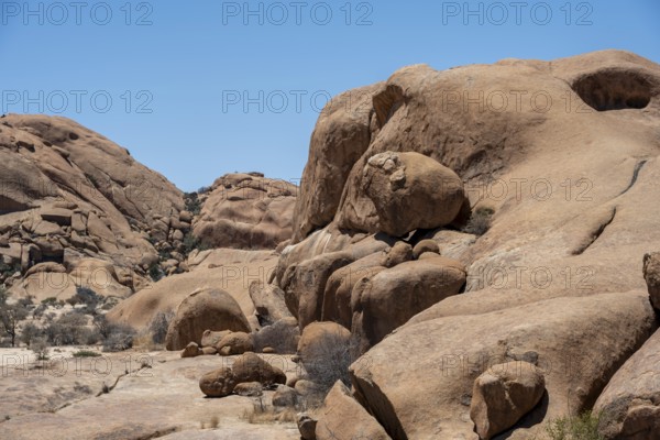 Rock formation, Pontok Mountains, Great Spitzkoppe, Spitzkoppe, Great Spitzkoppe Nature Reserve, Namibia