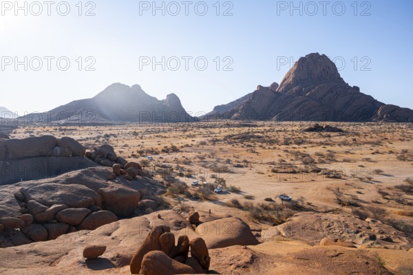 Rock formation, Pontok Mountains, Great Spitzkoppe, Spitzkoppe, Great Spitzkoppe Nature Reserve, Namibia