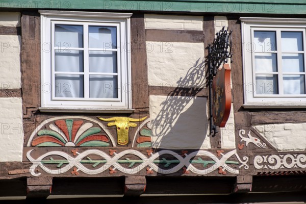 Half-timbered houses in the old town centre, Celle, Lüneburg Heath, Lower Saxony, Germany