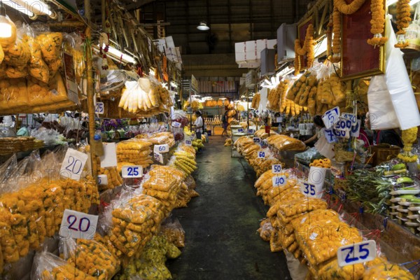 Pak Khlong Talat, flower market, Bangkok, Thailand