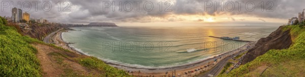 Coast, Panorama, Lima, Peru