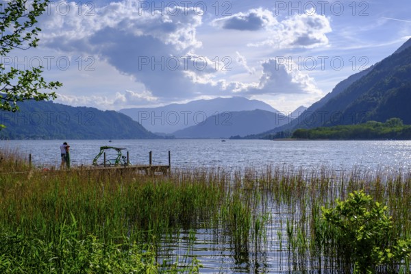 On Lake Ossiach, near Ossiach Abbey, Carinthia, Austria