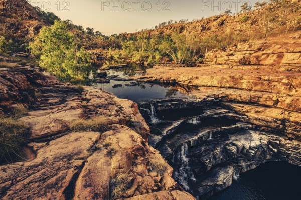 Bell Gorge, The Kimberleys, sunrise in the outback, Gibb River Road, Australia