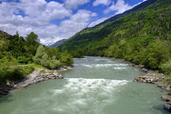 Isel in the Tauern Valley, East Tyrol, Austria