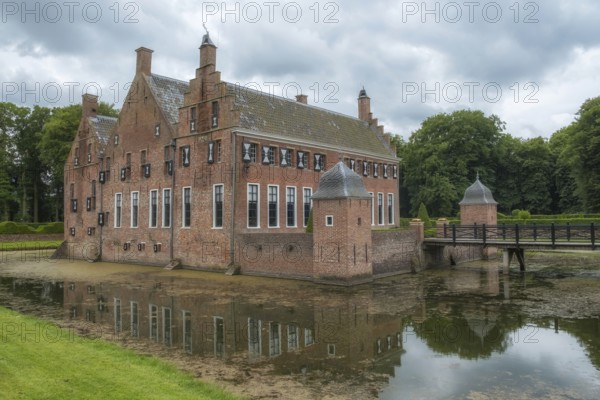 Menkemaborg in Uithuizen, province of Groningen, Netherlands