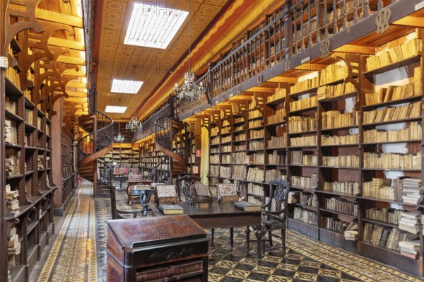 Library, San Francisco Monastery, Lima, Peru
