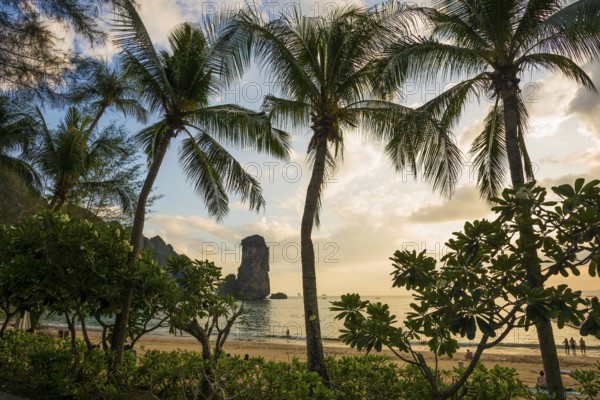 Pai Plong Beach, sunset, Ao Nang, Krabi, Thailand