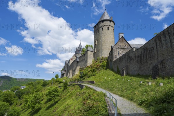 Altena Castle, Altena, Sauerland, Westphalia, North Rhine-Westphalia, Germany