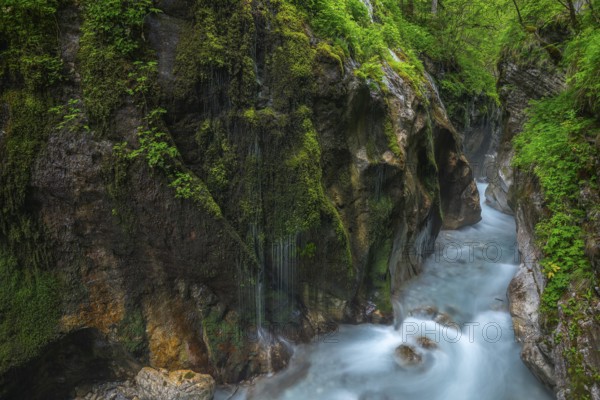 Magical Wimbach Gorge in Ramsau in Berchtesgadener Land