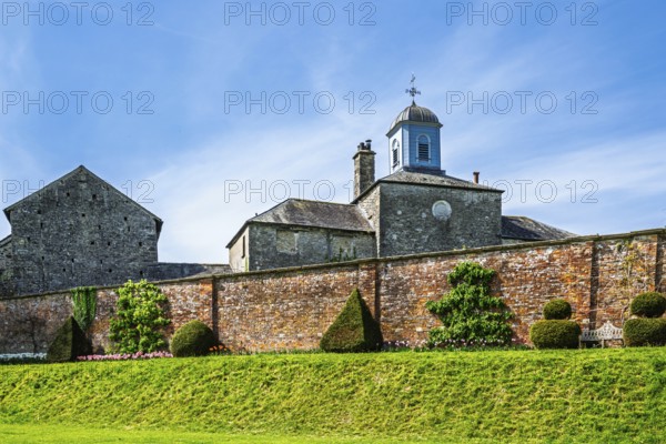 Sizergh Castle and gardens, Helsington, Cumbria, England, United Kingdom