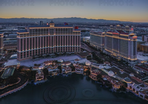 Casinos along Las Vegas Boulevard in Las Vegas, Nevada