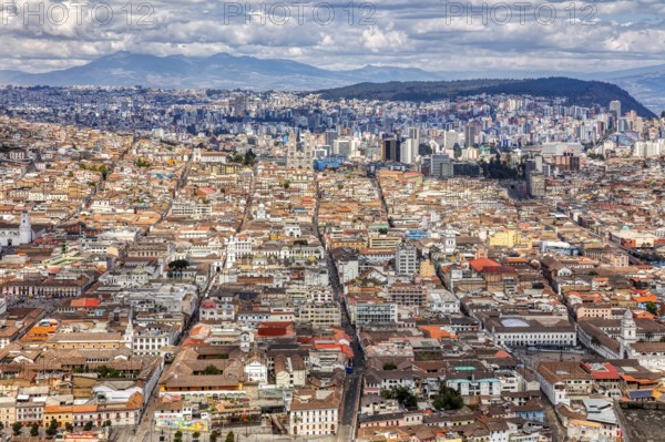 View from El Panecillo, Quito, Ecuador