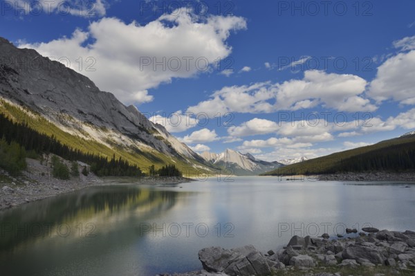 Lake Medicine Lake, Jasper National Park, Alberta, Canada