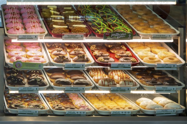 Donut sales shelf
