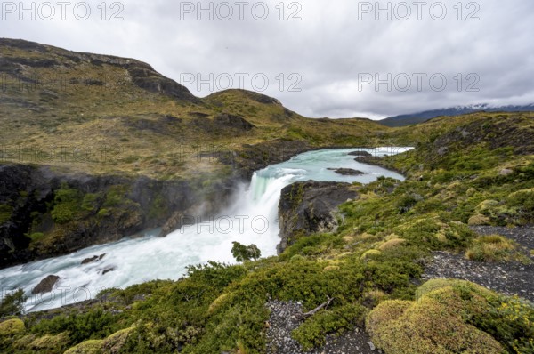 Salto Grande waterfall, Torres del Paine National Park, Chile