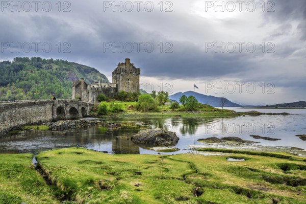 Eilean Donan Castle, Loch Duich, Isle of Skye, Highlands, Scotland, UK