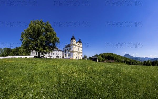 Maria Plain pilgrimage church, baroque church, Bergheim near Salzburg, Flachgau, Salzburger Land, Austria