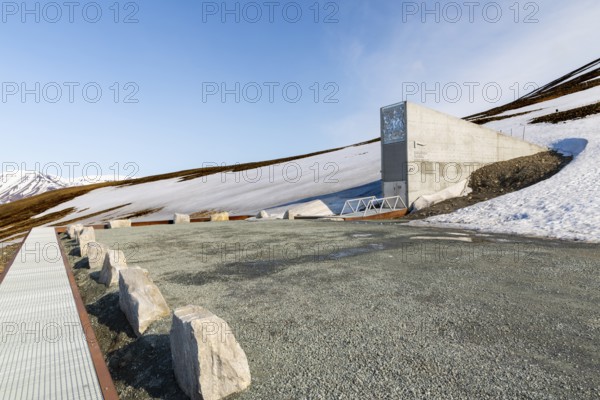 Svalbard Global Seed Vault, Longyearbyen, Spitsbergen, Svalbard