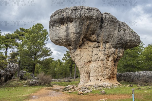 Ciudad encantada, area of rock formations, nature reserve, Cuenca region, Spain