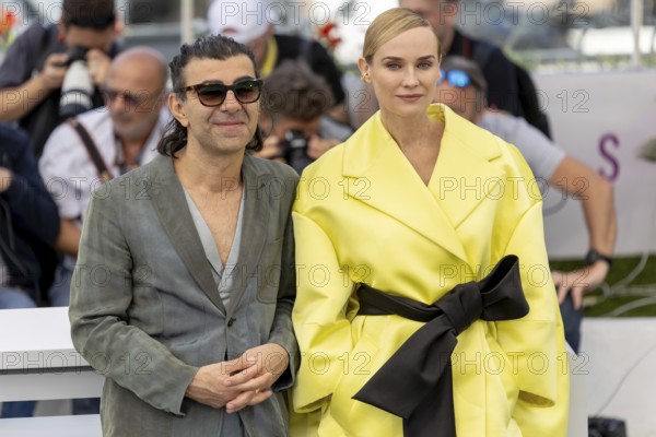 Cannes, France - 16.5.2024: Fatih Akin, Diane Kruger during the AMRUM Photocall at the 78th Cannes International Film Festival. The film festival will take place from 13 to 24 May 2025