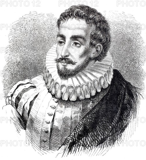 Miguel de Cervantes Saavedra (born probably 29 September 1547, died 22 or 23 April 1616) was a Spanish writer. The author of Don Quixote is considered Spain's national poet, digitally enhanced reproduction of a 19th century original, historical, exact date unknown