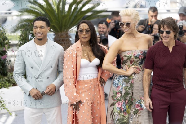 Cannes, France - 14.5.2024: Greg Tarzan Davis, Angela Bassett, Hannah Waddingham, Tom Cruise during the Photo Call for MISSION: IMPOSSIBLE - THE FINAL RECKONING during the 78th Cannes International Film Festival. The film festival takes place from 13 to 24 May 2025