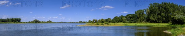 Elbe near Havelberg, Saxony-Anhalt, Germany