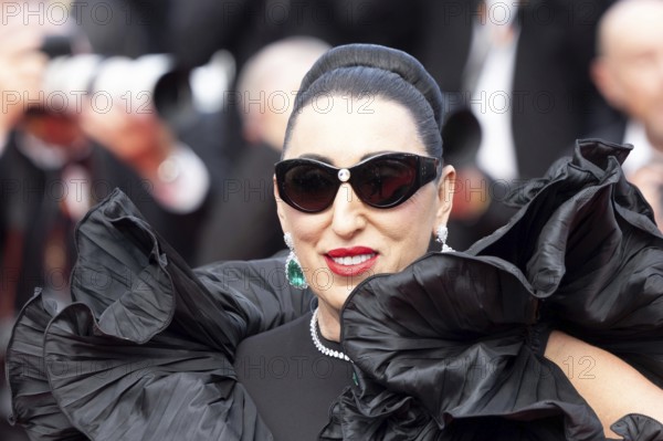 Cannes, France - 24.5.2024: Rossy de Palma on the red carpet during the Closing Ceremony of the 78th Cannes International Film Festival. The 78th Cannes International Film Festival will take place from 13 to 24 May 2025