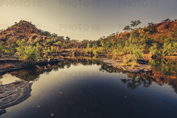Bell Gorge, The Kimberleys, sunrise in the outback, Gibb River Road, Australia