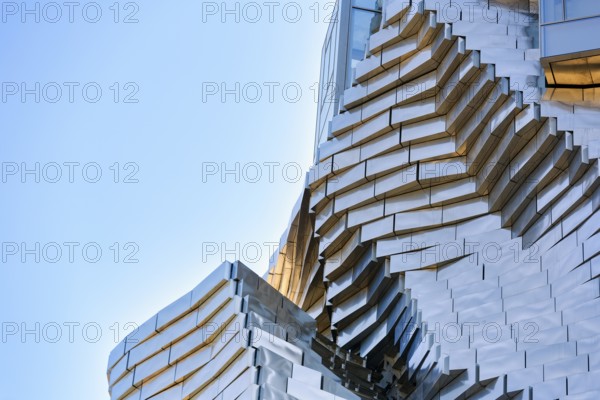 LUMA cultural centre, detail, architect Frank Gehry, Arles, France