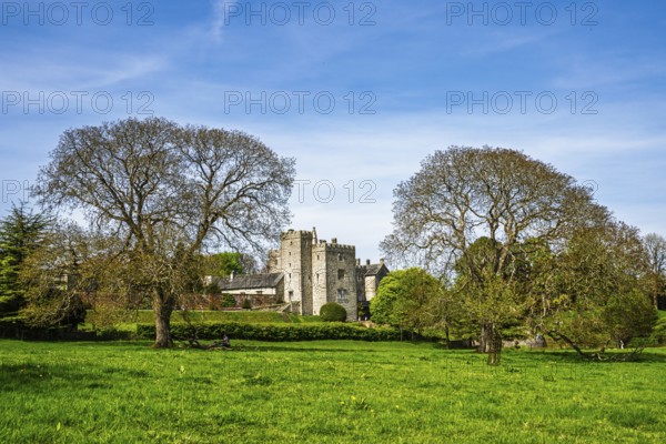 Sizergh Castle and gardens, Helsington, Cumbria, England, United Kingdom