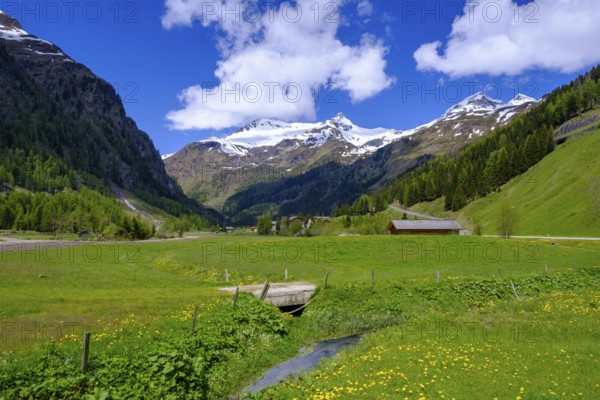 Matreier Tauernhaus, Tauer, Gschlösstal, Tauerntal, East Tyrol, Austria