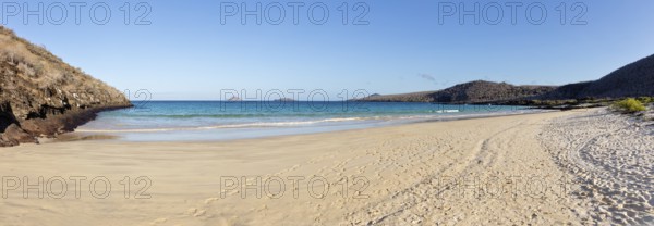 Beach, bay, Cormorant Point, Galapagos, Ecuador
