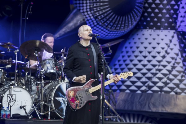 Billy Corgan, lead singer of The Smashing Pumpkins live on The Aghori Tour at the Zitadelle Spandau in Berlin on 06/08/2025