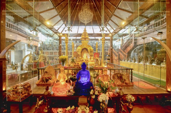 Gangaramaya Buddhist Temple, Interior, Colombo, Sri Lanka