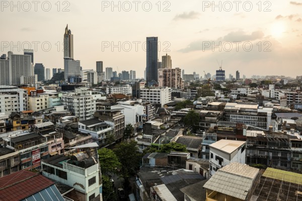 Skyscrapers, Skyline, Bangkok, Thailand
