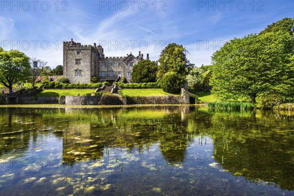 Sizergh Castle and gardens, Helsington, Cumbria, England, United Kingdom