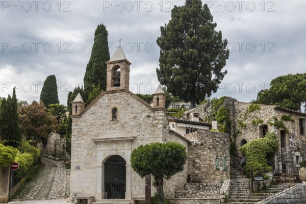 Picturesque mountain village, St. Paul de Vence, Provence Alpes Côte d'Azur, South of France, France