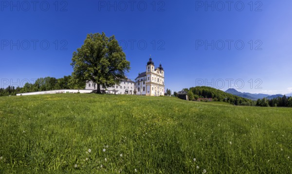 Maria Plain pilgrimage church, baroque church, Bergheim near Salzburg, Flachgau, Salzburger Land, Austria