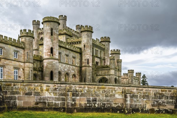 Ruins of Lowther Castle and Gardens, Lowther, Cumbria, England, United Kingdom